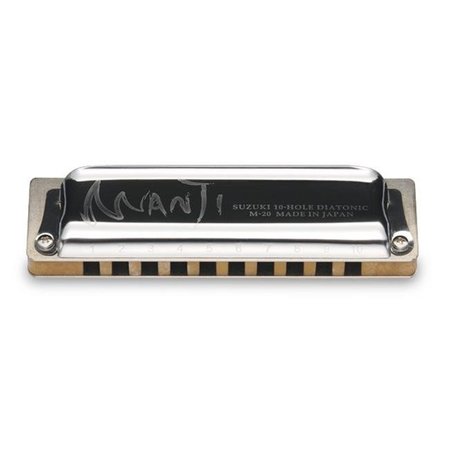 SUZUKI Suzuki M-20-BB-U Manji 10-Hole Diatonic Harmonica - BB M-20-BB-U